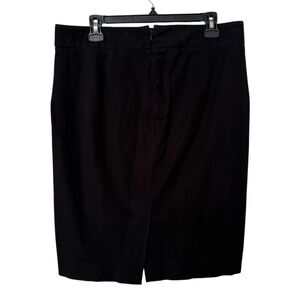 GAP Stretch Black Pencil Skirt Size 10 Classic Workwear Minimalist Office Chic